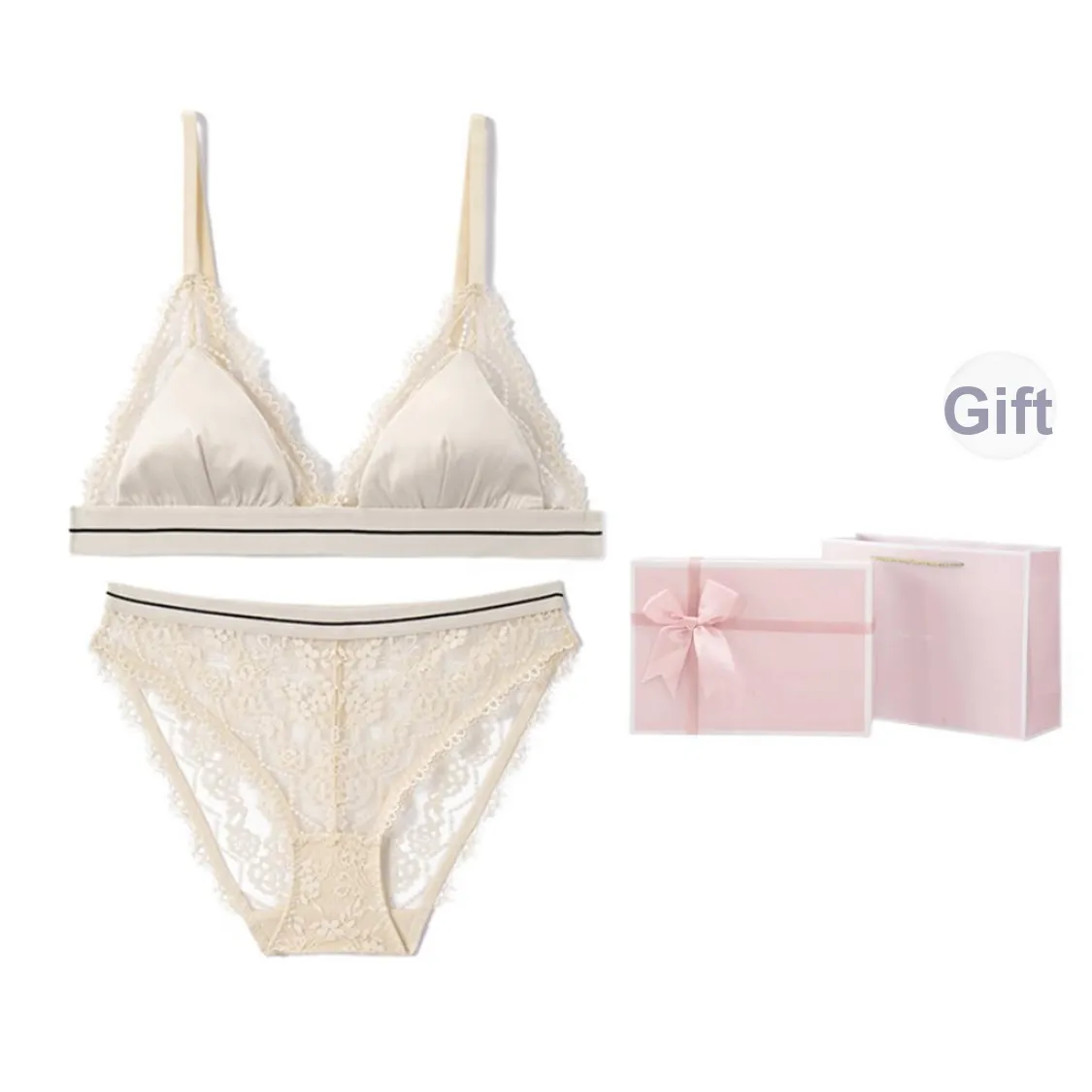 FREELASS Underwear Set Women's Includes Gift Box Sets