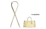 [Leather Strap]Yellow Crossbody Bag, Adjustable 90-120cm
