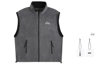 Atry Vests Unisex Gray