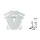 Pikachu Collaboration Gray+Collaboration Basketball Socks 1 Pack (Style Random Color)
