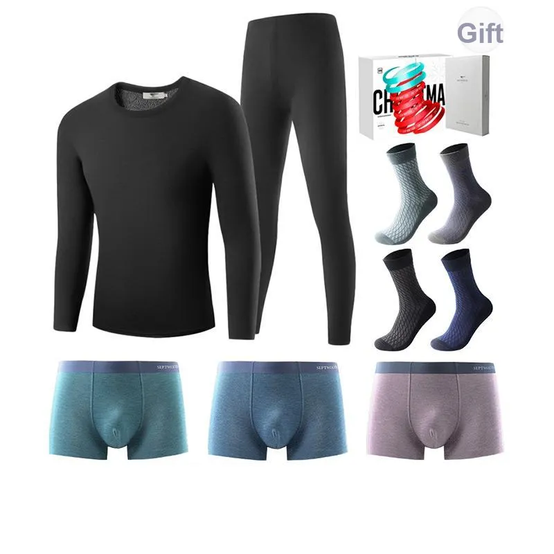 SEPTWOLVES Men Thermal Sets