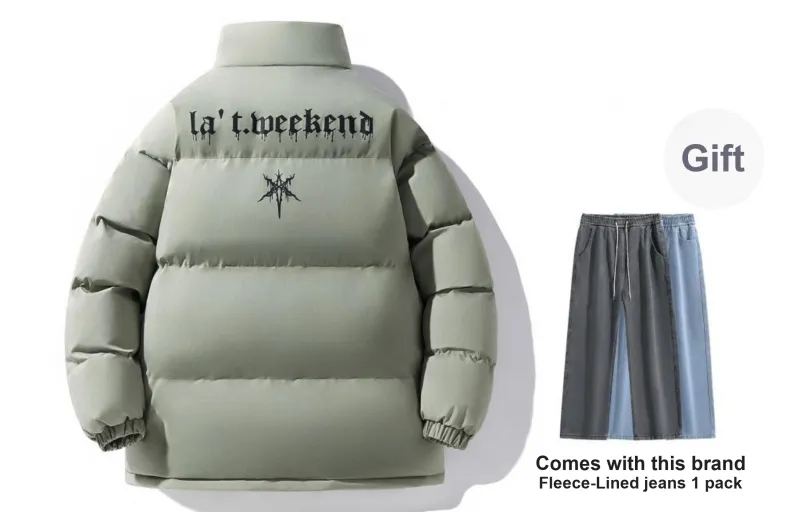 LA'T.WEEKEND Puffer Jacket Unisex-102