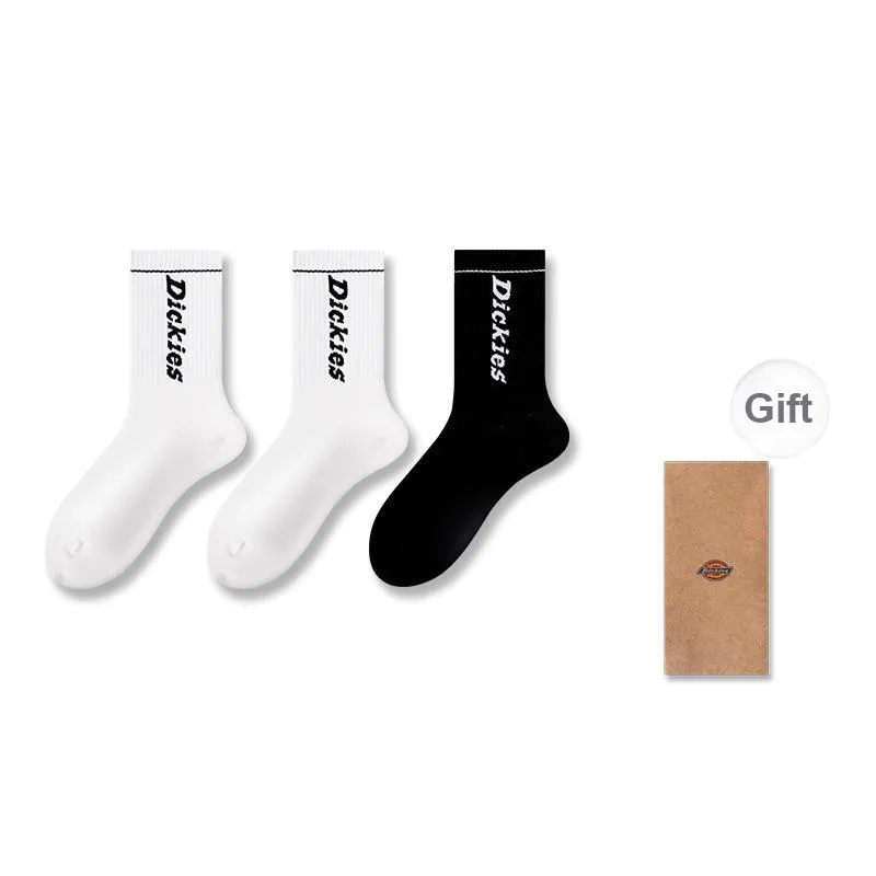 Dickies Fall And Winter Knee-High Socks Unisex Couple Socks-24