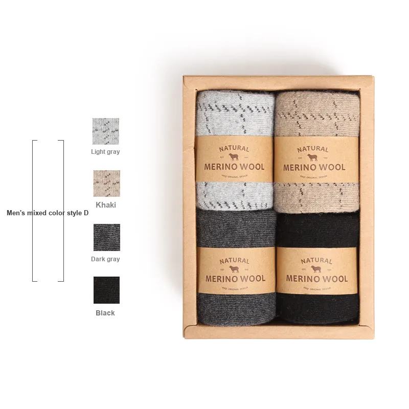 Primeet Mid Calf Socks Men's Combo Set-5