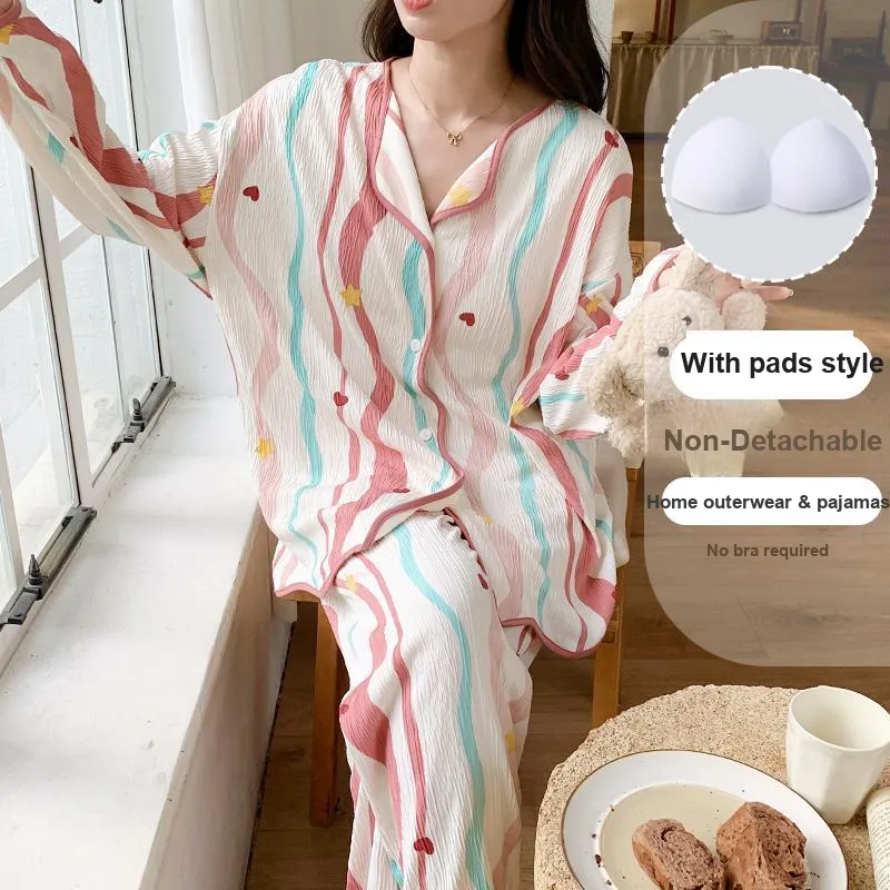Sleeping Beauty Pajama Set Women's White-1