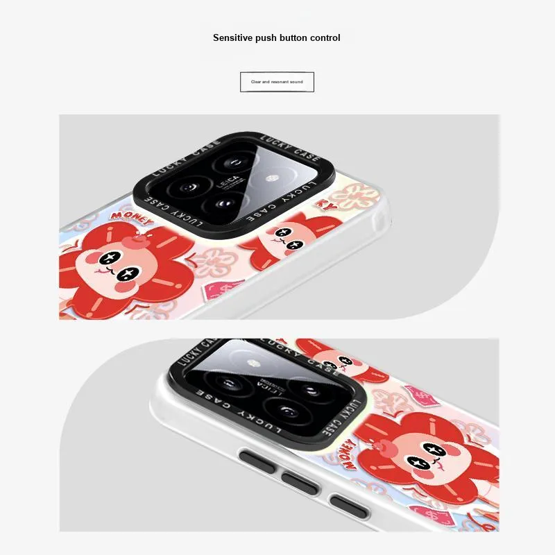 Marsfield Acrylic Material Laser Magnetic Case Phone Cases Compatibility  Xiaomi 15/14/13 Pro-3