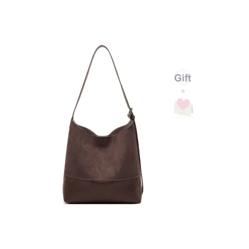 HARSON Синтетическая кожа Комбо Сумка через плечо Женская Кофейно-коричневая