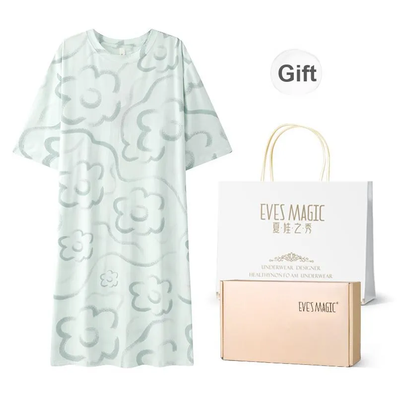 XIA.WA.ZHI.XIU Nightgown Women's Gift Box Set-40