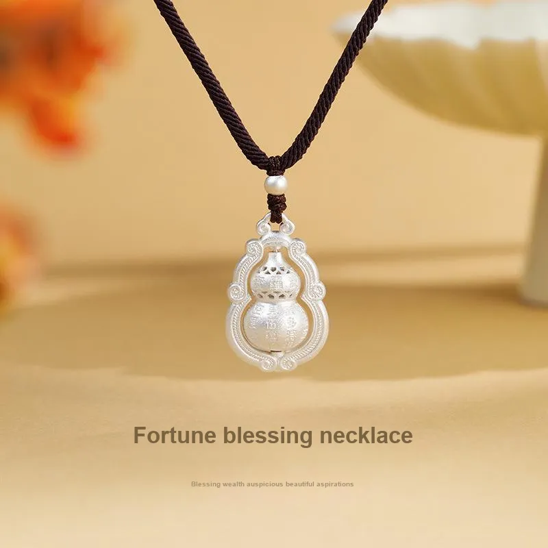 DVNRR S 999 Fine Silver Sterling Silver Necklaces Unisex-1