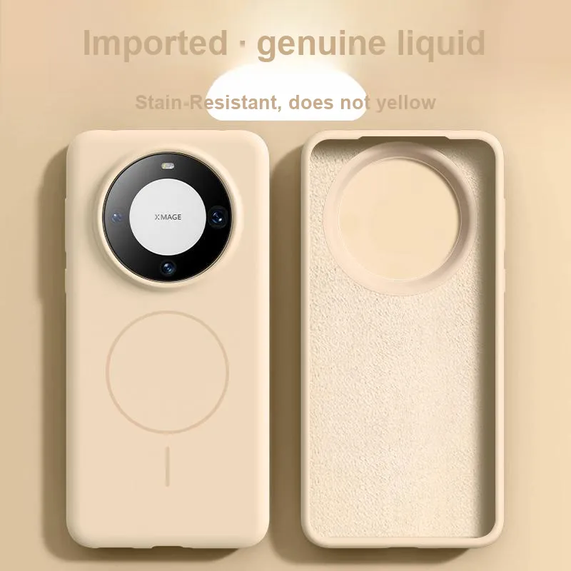 ZHUOJI Silicone Material Precision Hole Phone Cases Compatible With Huawei Mate 70 Pro-9