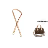 Vegetable Tanned Leather, 2 Sections, 1.5cm Width, Top Grain Cow Leather