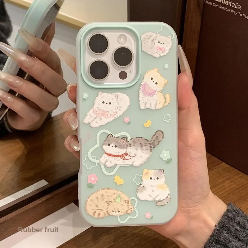 Rubber fruit Phone Cases-2