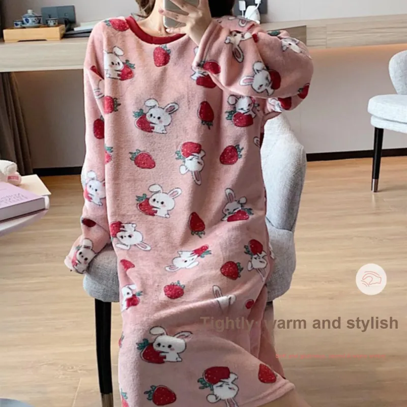 Yalu Women's Nightgowns-11