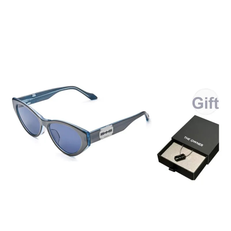 THE OWNER Plate Frame Cat Eye Sunglasses Unisex-15