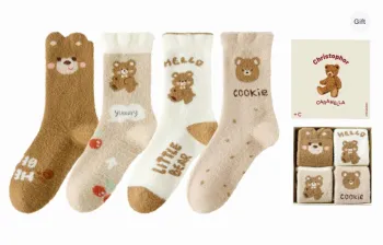 Caramella Mid Calf Socks Women's Box 4 Pack