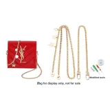 Gold-Tone Pendant Chain 110cm+Gold-Tone Decorative Chain 50cm[Includes Modified Tool]