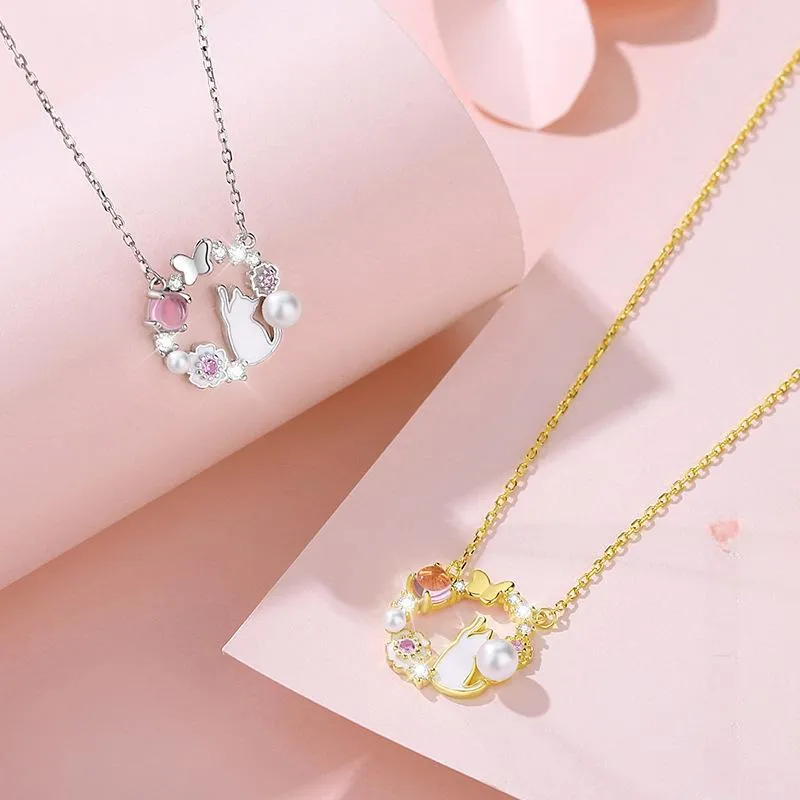 VOCK S 999 Fine Silver Necklaces Women's-2