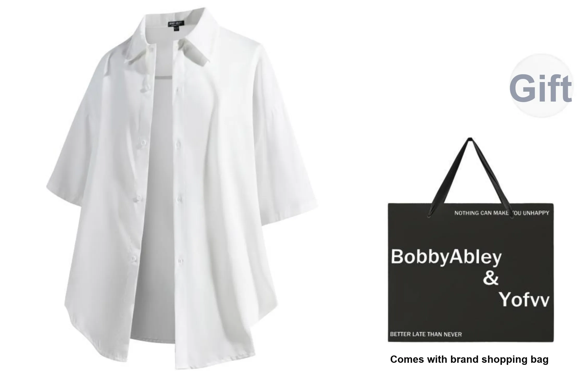 BOBBY ABLEY Shirt Coat/Includes Box Unisex