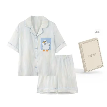 O'MESIK Pajama Set Women's Gift Box Set Blue