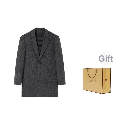 SEVEN Куртка Мужская Сумка для покупок Включено Темно-серый