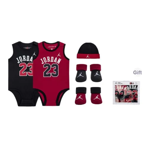 Jordan Baby Подарочная коробка 5 пар Фитнес-красный для младенцев и малышей