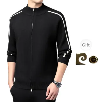 PIERRE CARDIN Knitwear Men's Black