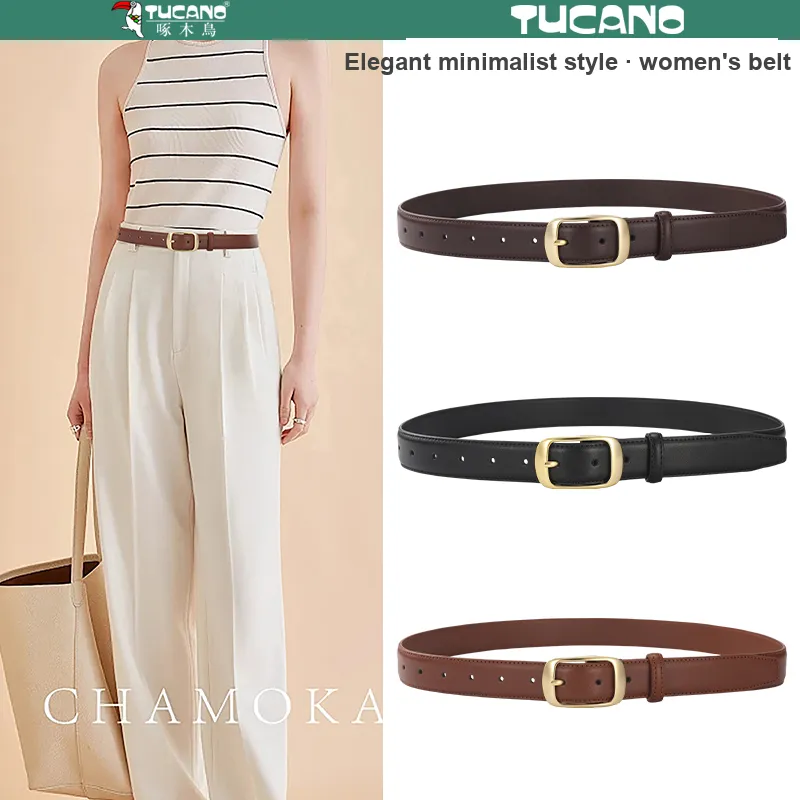 TUCANO Genuine Leather Belts Women's 2.8-1