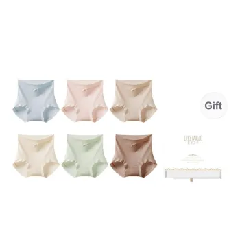 XIA.WA.ZHI.XIU Underpants Women's Shopping Bag 6 Pack