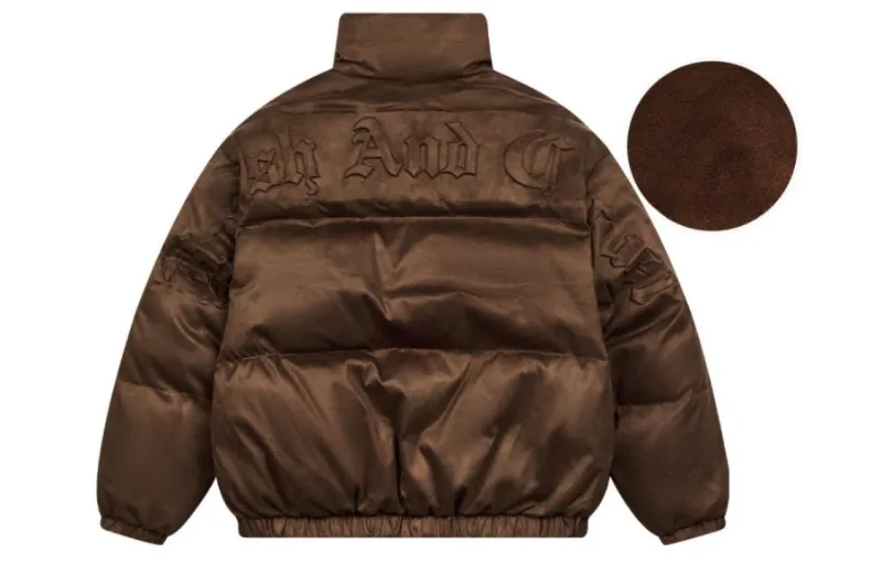 HARSH AND CRUEL Puffer Jackets Unisex-16