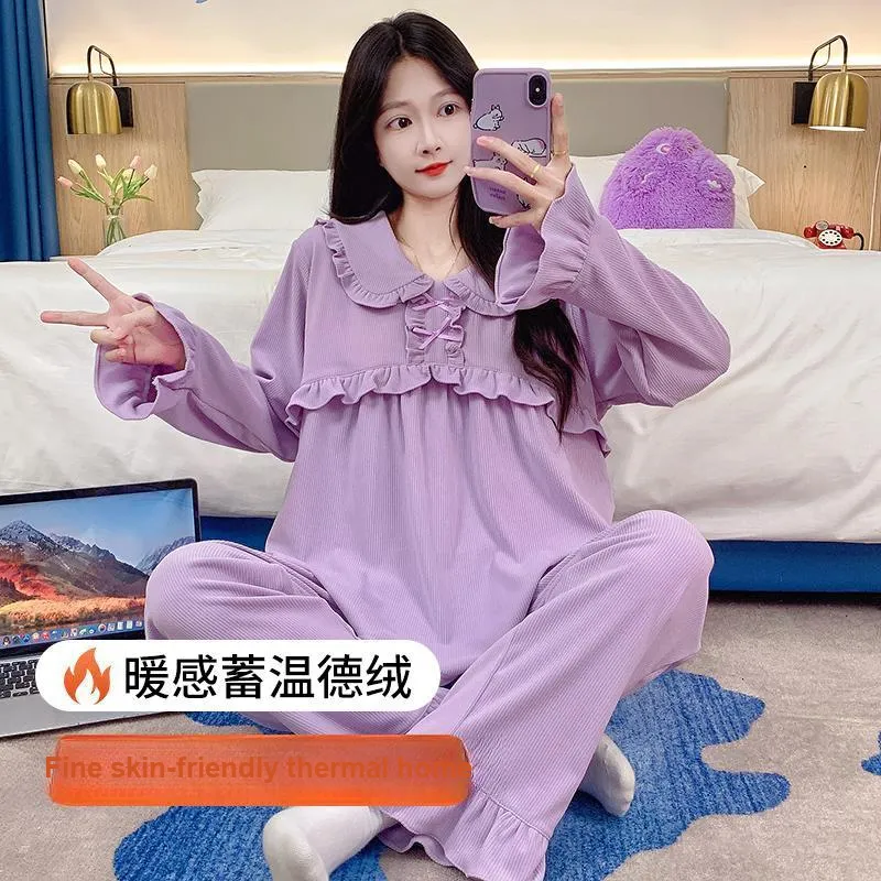UAVAE Pajama Set Women's Image Color-2