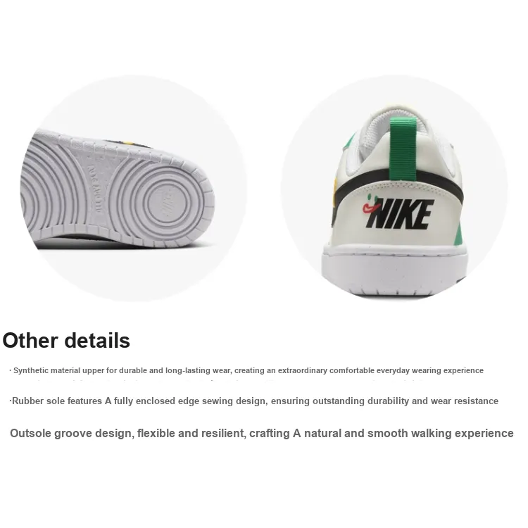 Nike Court Borough Low Skateboarding Shoes GS-2