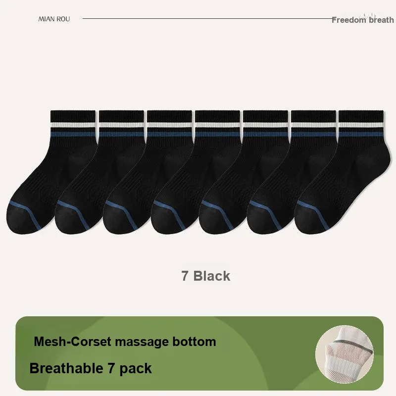 7 SEVFUN Mid Calf Socks Men's Combo Set-29