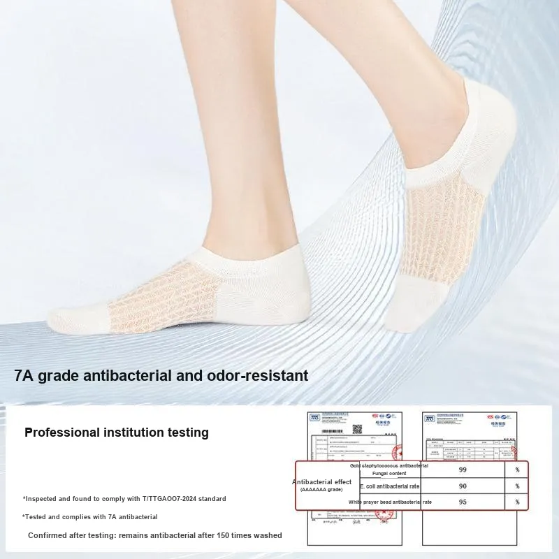 B&C.Room SS24 Ankle Socks Spring Summer Women's 5 Pack-8