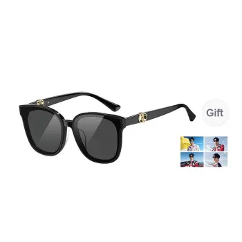 HELEN KELLER Plate Frame Square Sunglasses Unisex