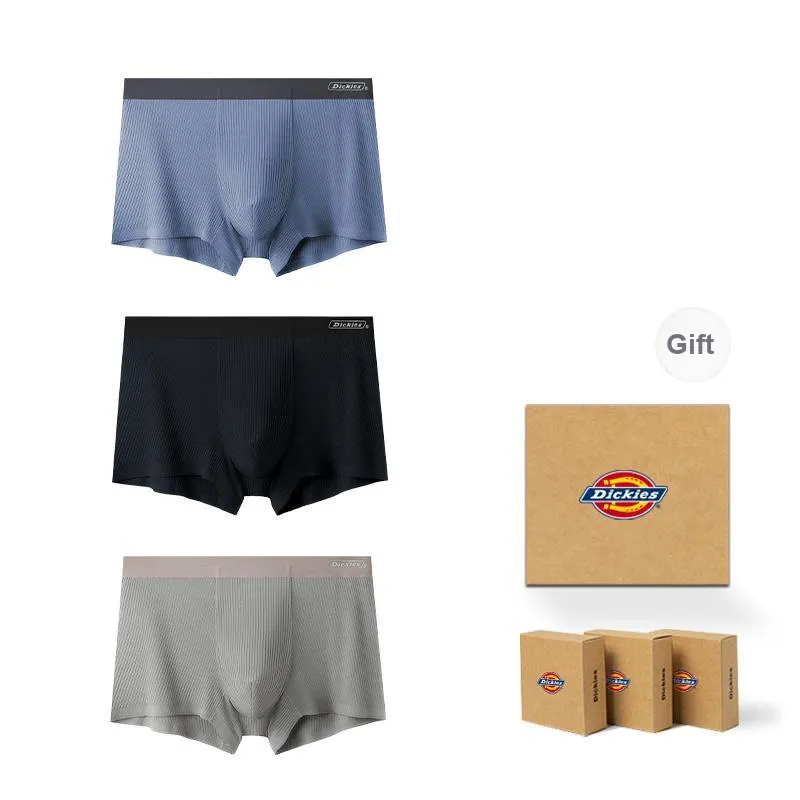 Dickies Underpants Men's Modal Sports Breathable Boxer Shorts Box 3 Pack-7