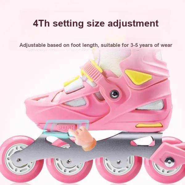 Papaison Inline Skates Ice Skates Roller Skates And Rollerblades Aluminum Alloy PU PP Casual Shopping Kids'-1