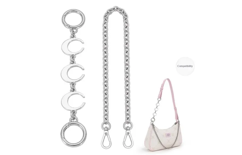 Lan Bao Fan Metal Alloy Bag Strap Women's Multicolor-30