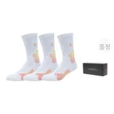 블랙 오렌지 선물 포장 + 3팩 세트 (핑크 옐로우 화이트*3)