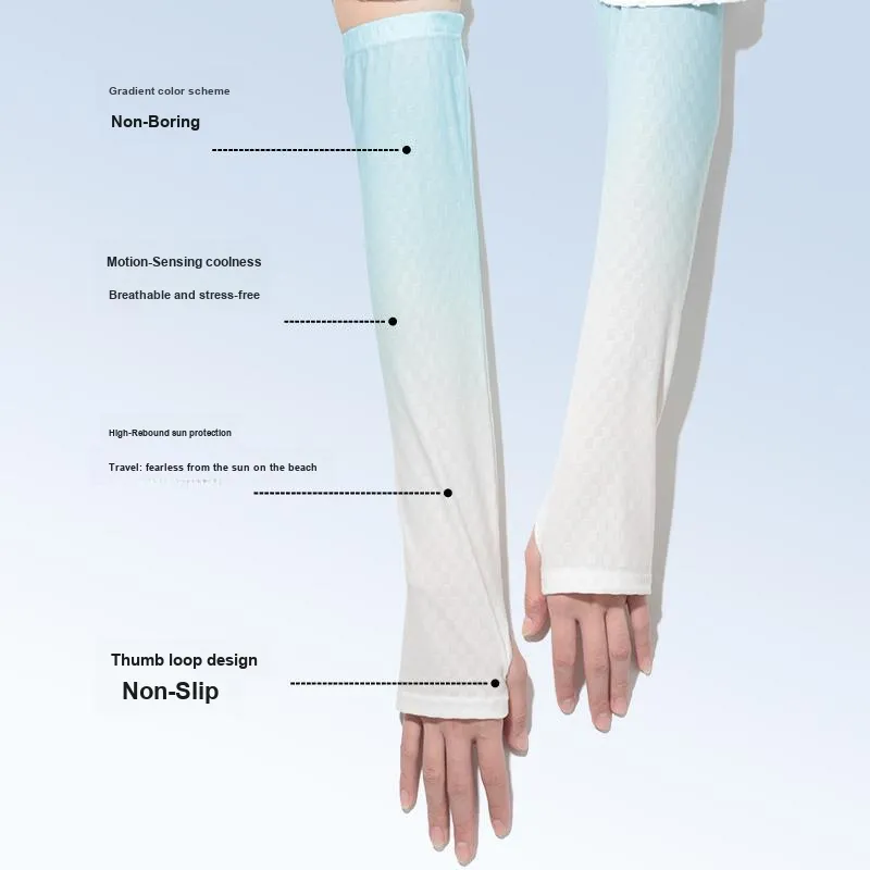 YUZHAOLIN Breathable Sun Protection Sleeves Unisex-5