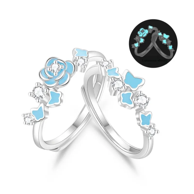 Lao Feng Xiang S925 Silver Rings Unisex-5