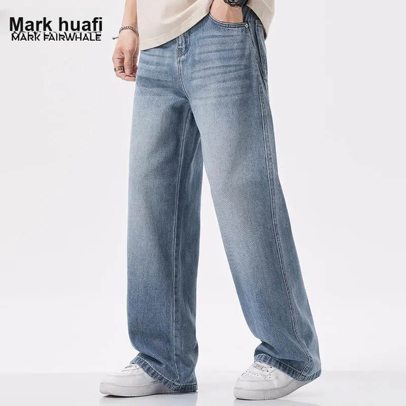 FAIRWHALE Jeans Unisex Blue-6