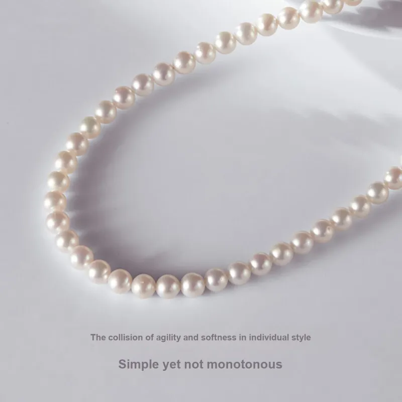 LAOMIAO Pearl Necklaces Women's-3