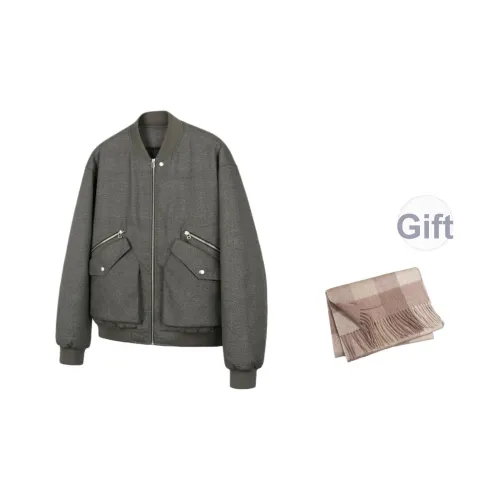 DITB Серый Унисекс Пуховики