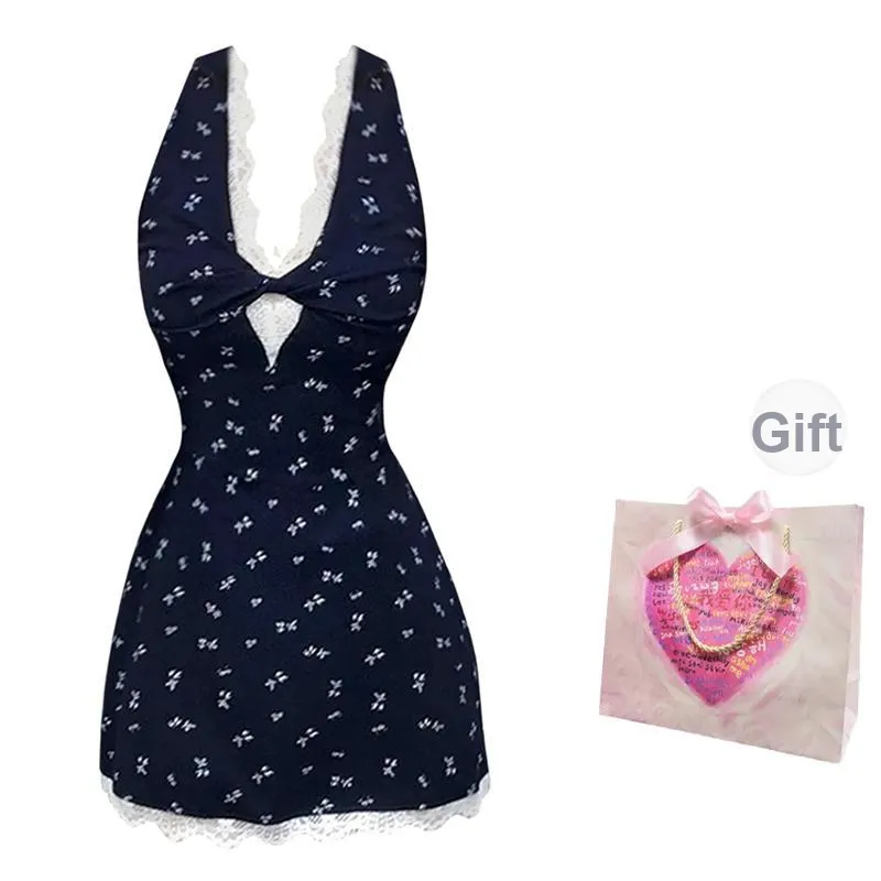 Vine Color Sleeveless Dress Style Women's Blue Single Item-16
