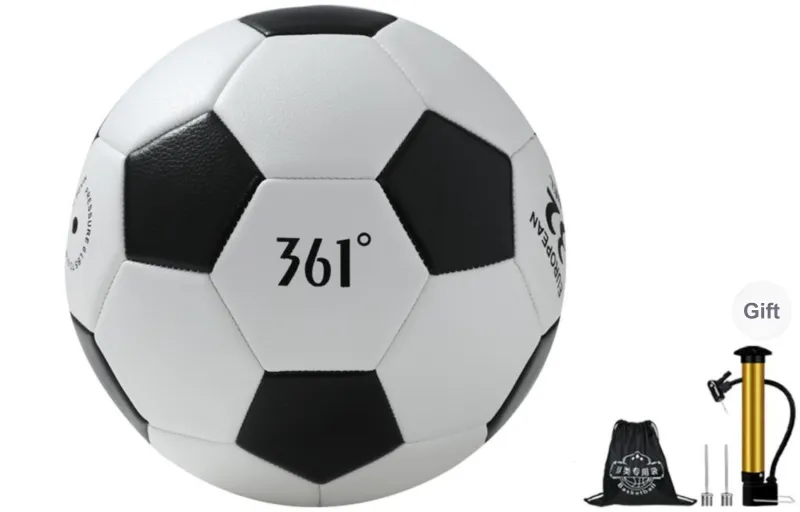 361° Size 4 Soccer PU Machine Stitched Soccer Ball Unisex-0