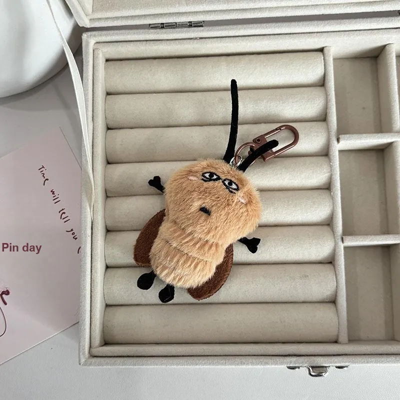 QIONGRUIGE QR Plush Pendants Unisex-5