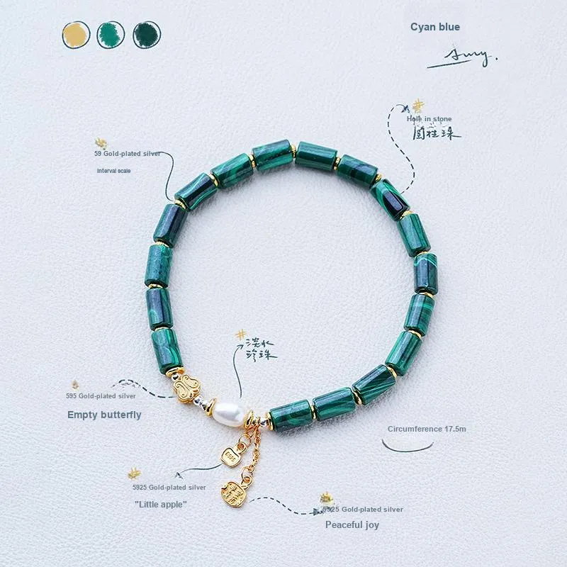 Amy's Garden Malachite Bracelets Women's-2