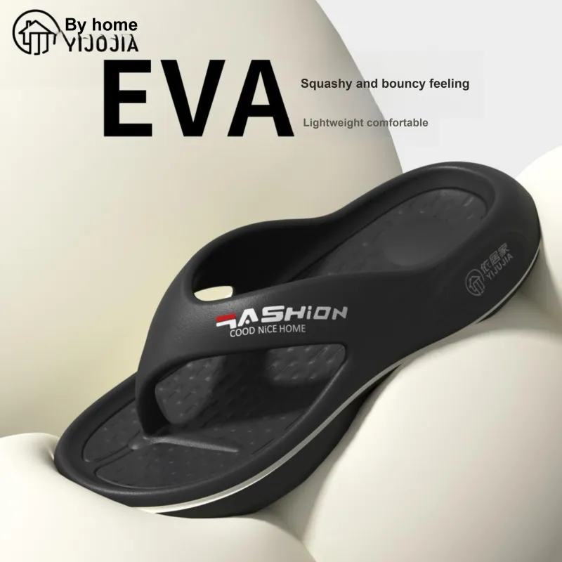 Stay At Home Platform Abrasion Resistant Waterproof Beach Outerwear With Slippers-5
