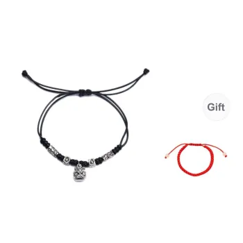 BLESSED BULLET Alloy Rope Bracelets Unisex