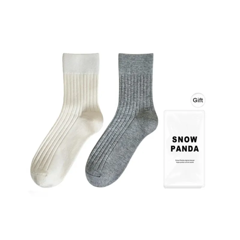 XXLLG Mid Calf Socks Men's 2 Pack-8